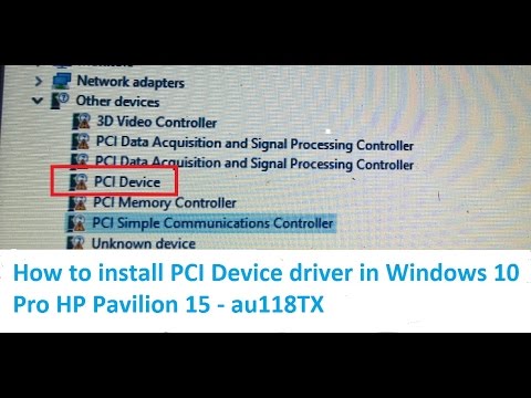 hp laptop network controller driver